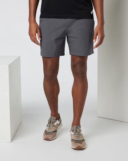 Meta Short 6" Men's Charcoal Chino Shorts | Vuori discount - US 1098