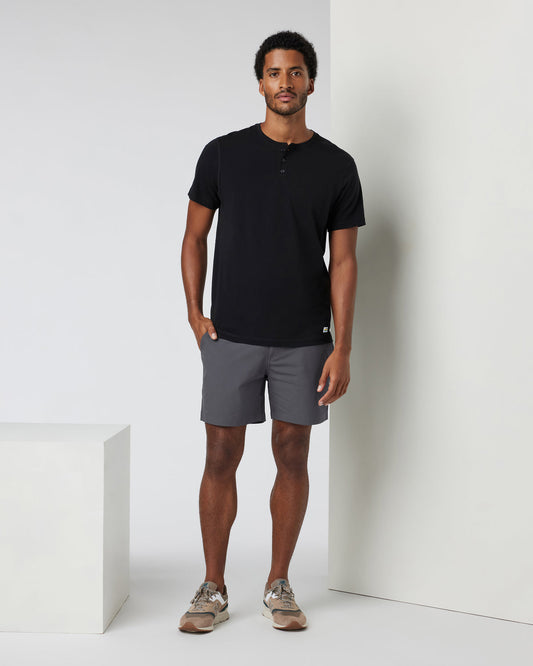 Meta Short 6" Men's Charcoal Chino Shorts | Vuori discount - US 1098