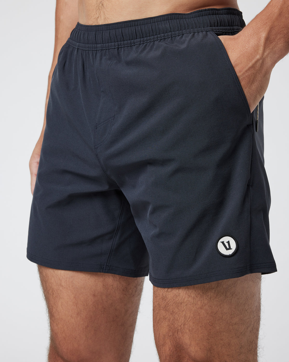 Maverick Volley Short Men's Black Hybrid Shorts | Vuori outlet - US 1648