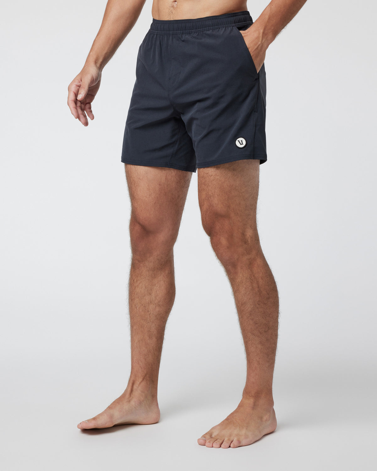 Maverick Volley Short Men's Black Hybrid Shorts | Vuori outlet - US 1648