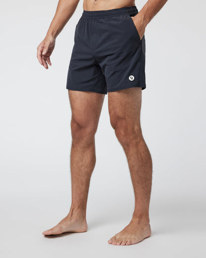 Maverick Volley Short Men's Black Hybrid Shorts | Vuori outlet - US 1648