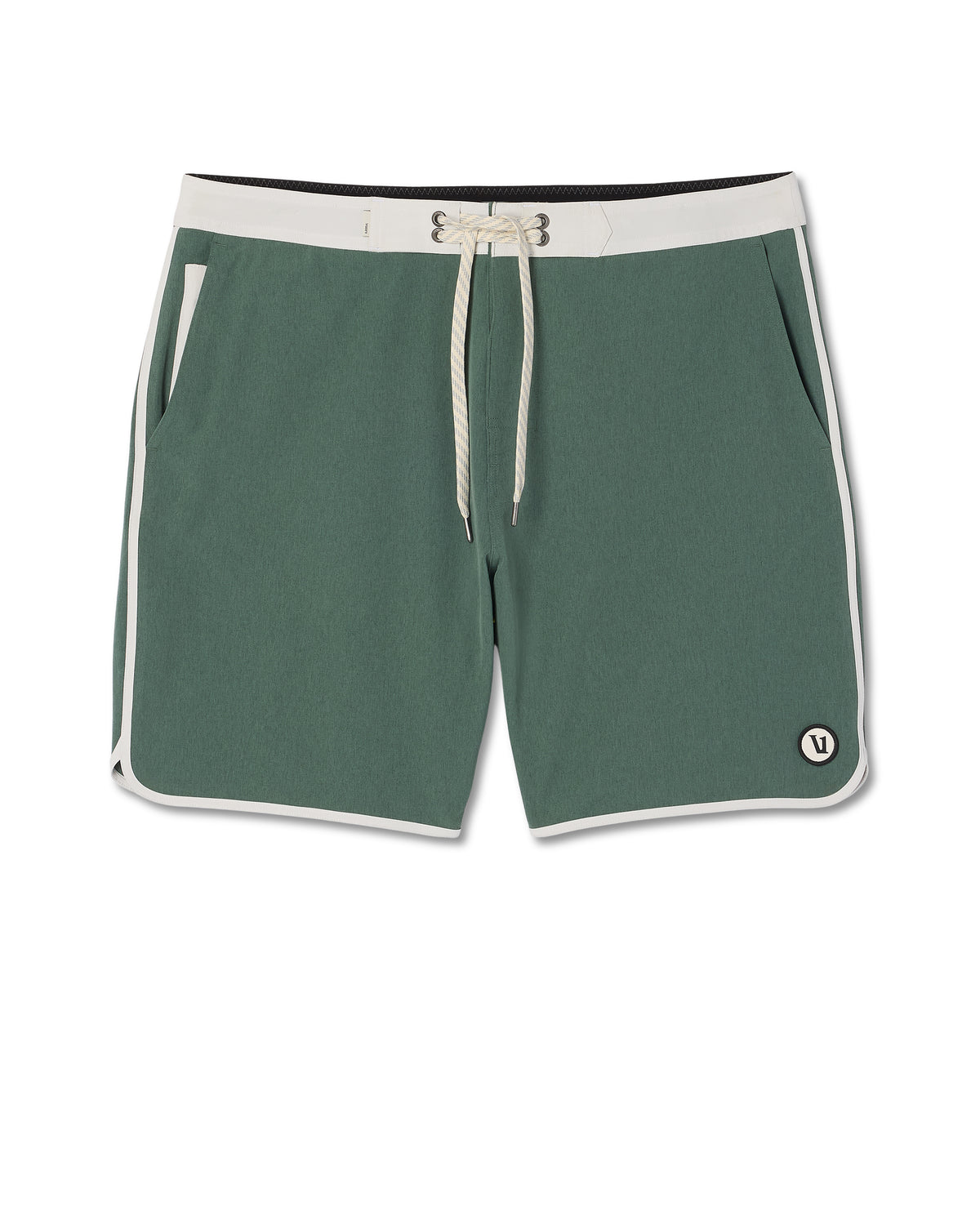Men's Cruise Boardshort 7" Agate Green Linen Texture | Vuori discount - US 8522