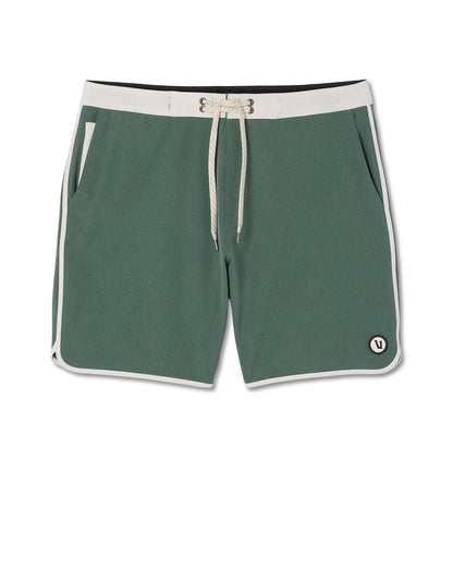 Men's Cruise Boardshort 7" Agate Green Linen Texture | Vuori discount - US 8522