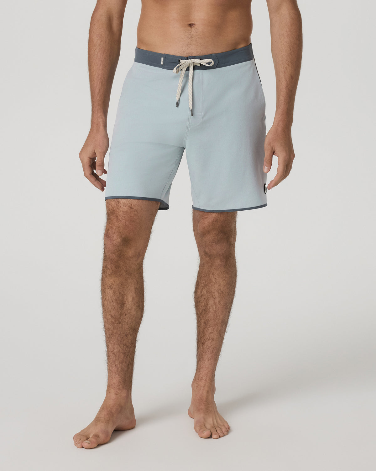 Cruise Boardshort 7" Men's Blue Haze Linen Swim Shorts | Vuori sale - US 8965