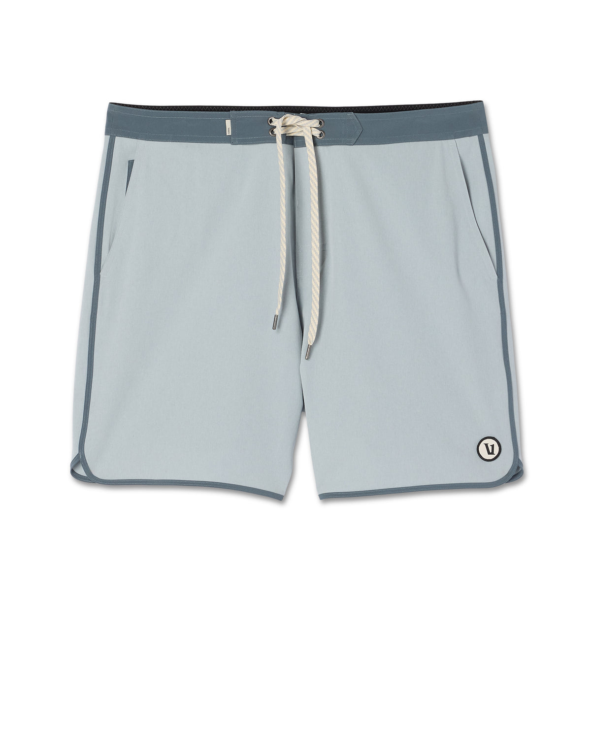 Cruise Boardshort 7" Men's Blue Haze Linen Swim Shorts | Vuori sale - US 8965