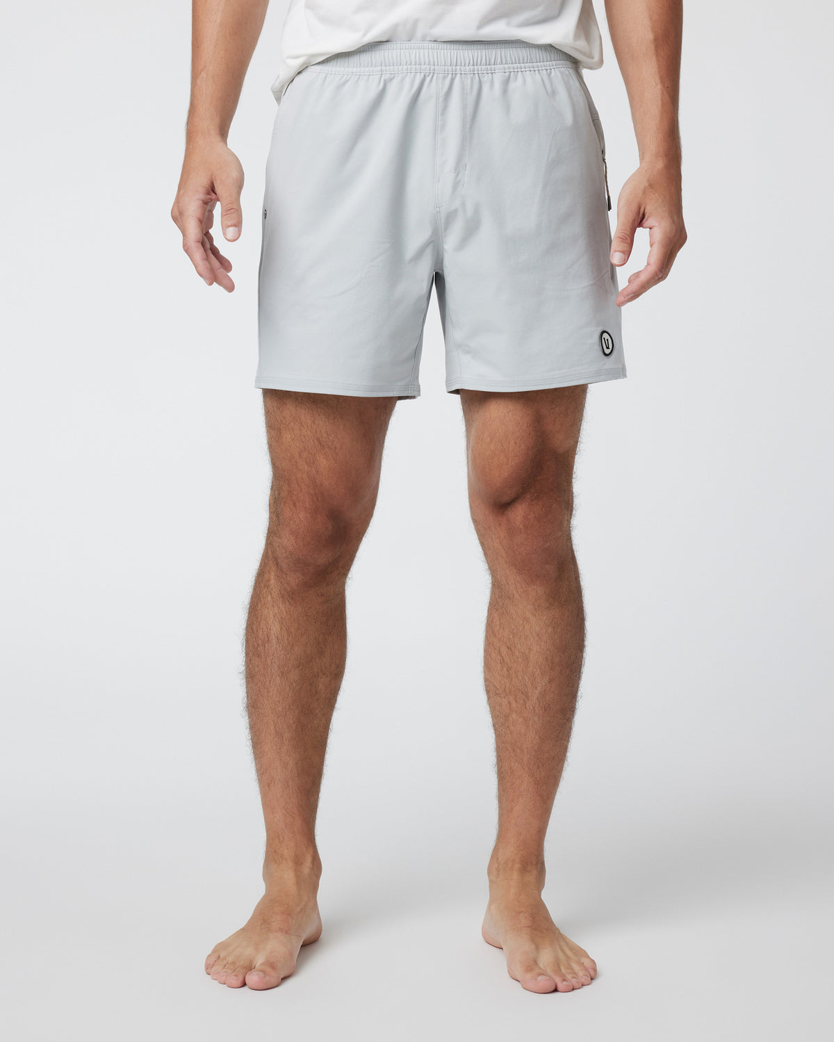 Maverick Volley Short Men's Sky Grey Hybrid Shorts | Vuori discount - US 9602