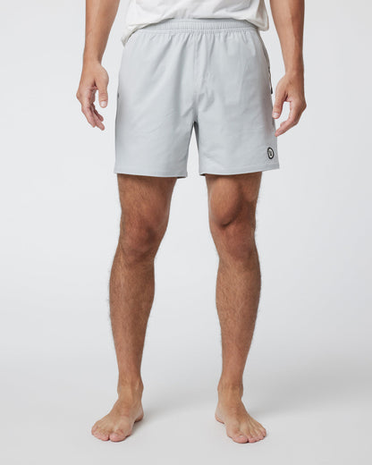 Maverick Volley Short Men's Sky Grey Hybrid Shorts | Vuori discount - US 9602