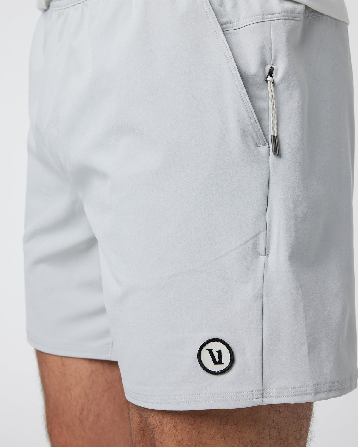 Maverick Volley Short Men's Sky Grey Hybrid Shorts | Vuori discount - US 9602
