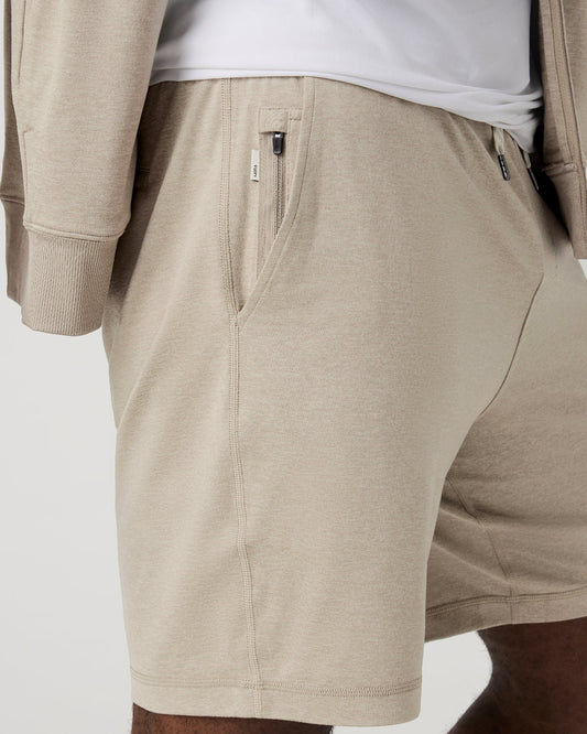 Ponto Performance Short 7" Men's Truffle Heather Shorts | Vuori shop - US 9332