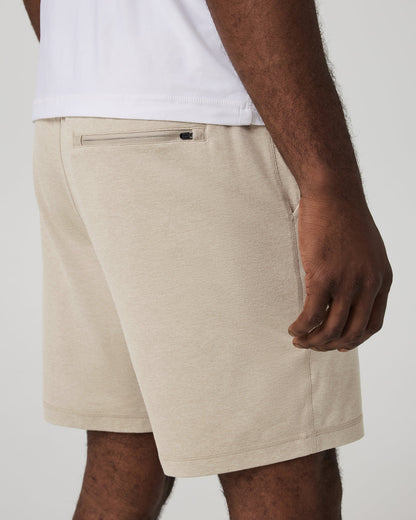 Ponto Performance Short 7" Men's Truffle Heather Shorts | Vuori shop - US 9332