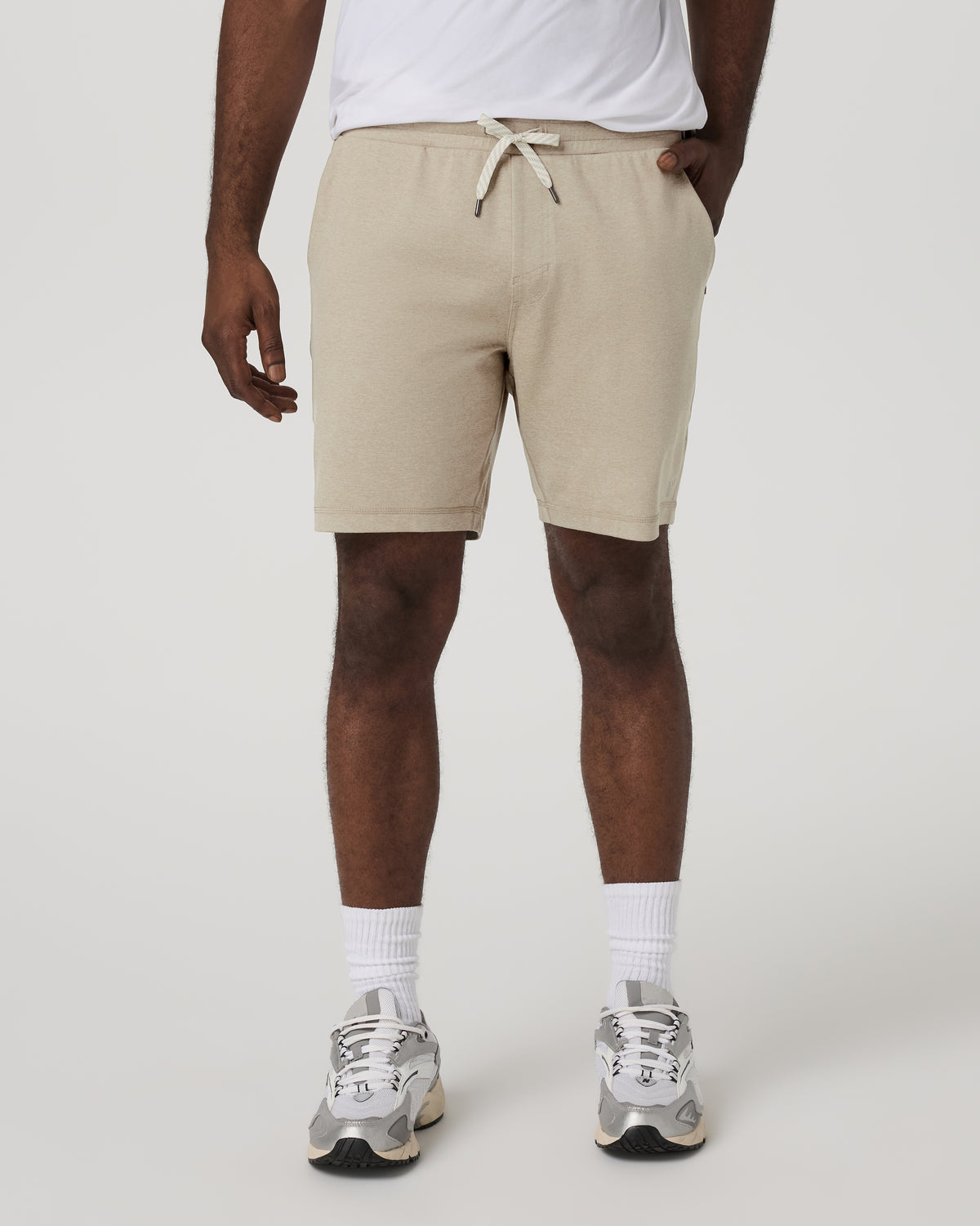 Ponto Performance Short 7" Men's Truffle Heather Shorts | Vuori shop - US 9332