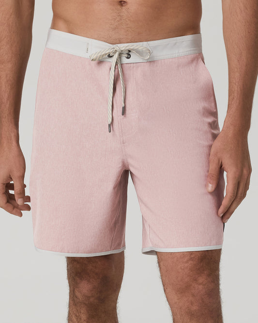 Cruise Boardshort 7" Men's Mauve Linen Texture Shorts | Vuori sale - US 8358