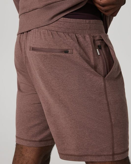 Ponto Performance Short 7" Men's Sable Heather Shorts | Vuori for sale - US 1770