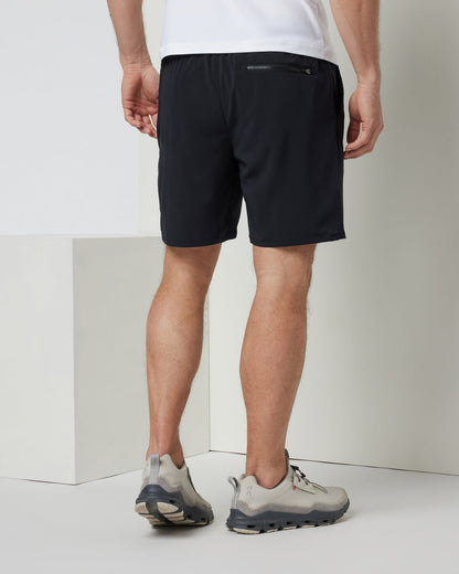 Kore Elevate Short Lined 7" Men's Black Shorts with Zip Pockets | Vuori discount - US 8848