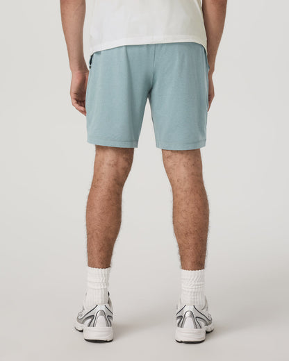Men's Ponto Performance Short 7" Misty Blue Heather | Vuori for sale - US 6253