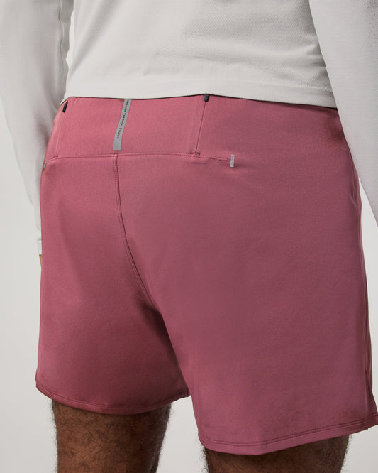 Qualify Short Lined 5" Men's Berry Performance Shorts | Vuori online - US 5066