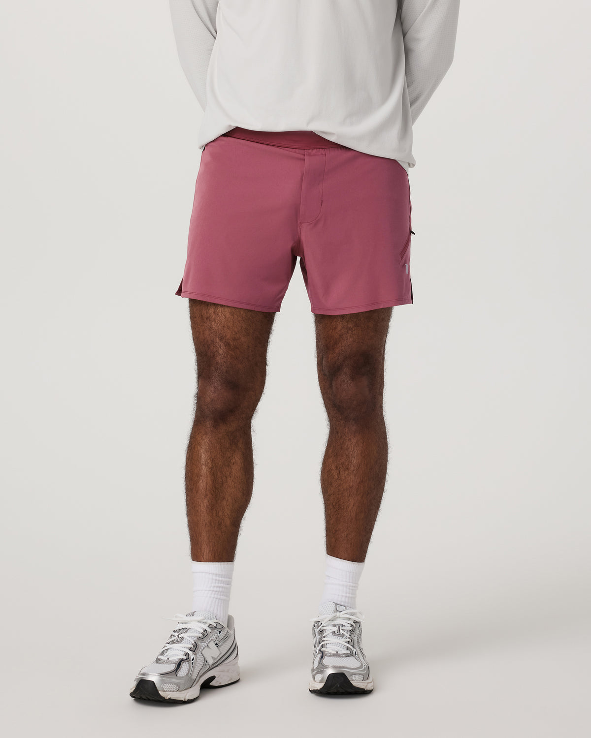 Qualify Short Lined 5" Men's Berry Performance Shorts | Vuori online - US 5066