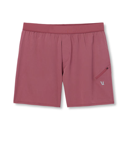 Qualify Short Lined 5" Men's Berry Performance Shorts | Vuori online - US 5066