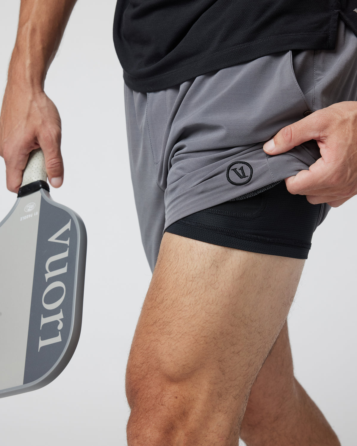 Elevate Kore Short Lined 7" Men's Zinc Performance Shorts | Vuori discount - US 2543