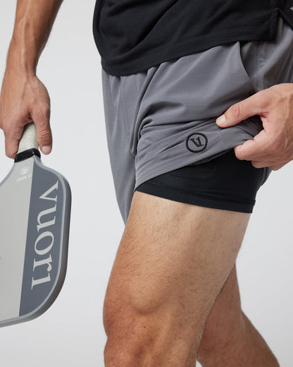 Elevate Kore Short Lined 7" Men's Zinc Performance Shorts | Vuori discount - US 2543