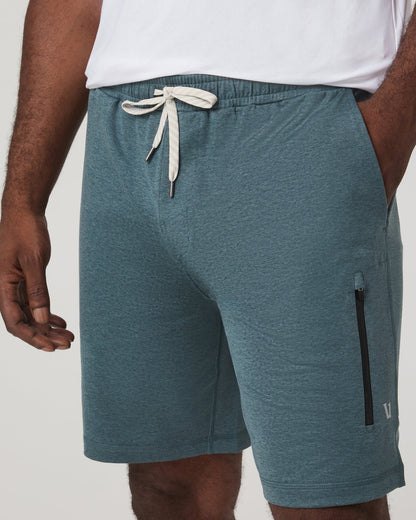 Men's Sunday Performance Short 8" Blue Sea Heather | Vuori shop - US 7079