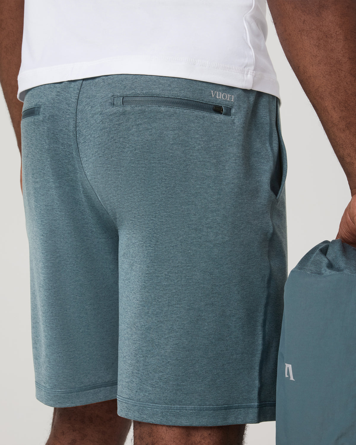 Men's Sunday Performance Short 8" Blue Sea Heather | Vuori shop - US 7079