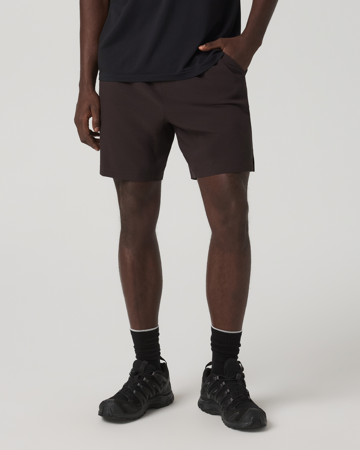 HardKore Short Lined 7" Men's Carbon Performance Shorts | Vuori discount - US 3586