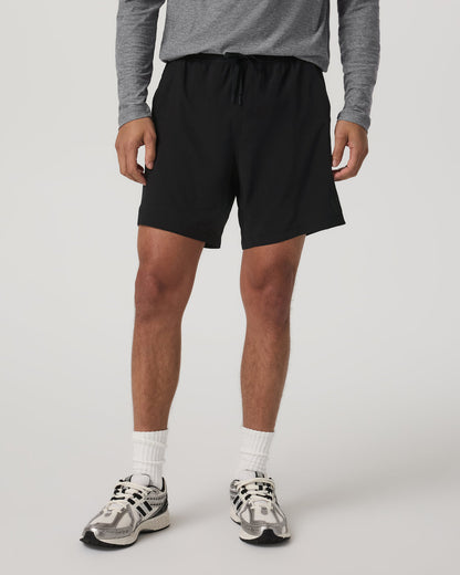 HardKore Short Lined 7" Men's Black Performance Shorts | Vuori sale - US 2393