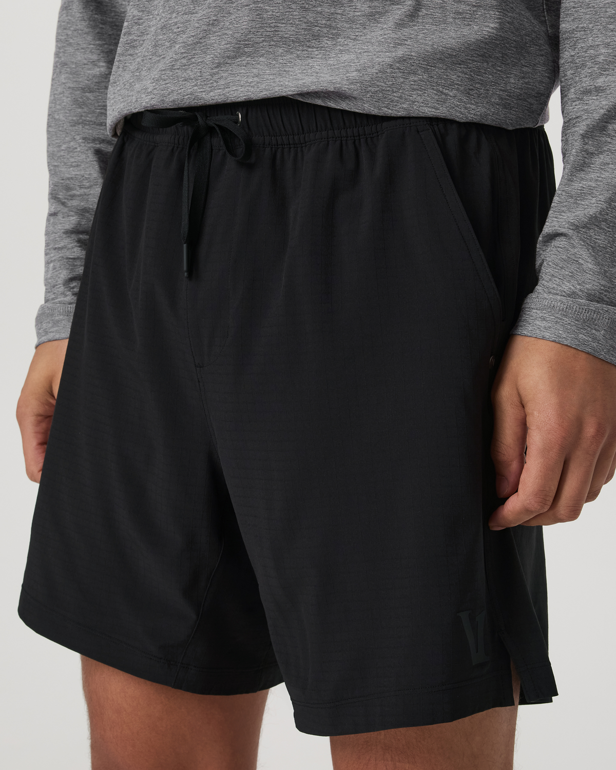 HardKore Short Lined 7" Men's Black Performance Shorts | Vuori sale - US 2393