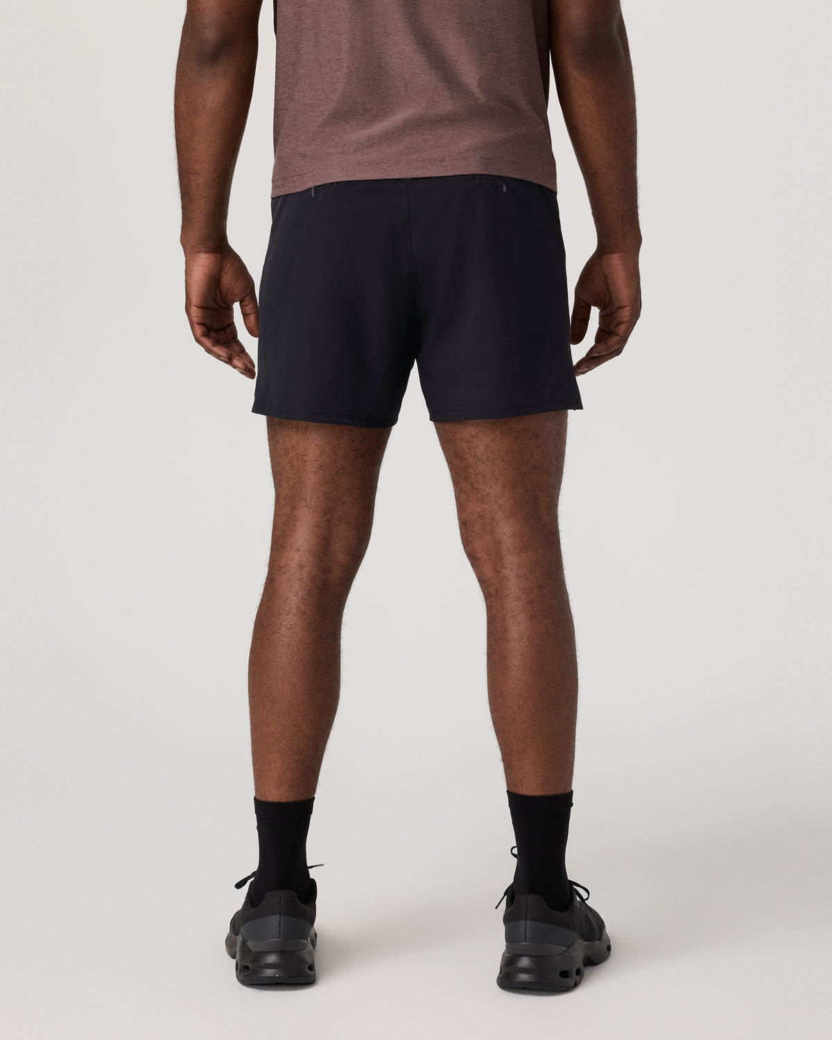 Qualify Short Lined 5" Men's Black Performance Shorts | Vuori shop - US 3638