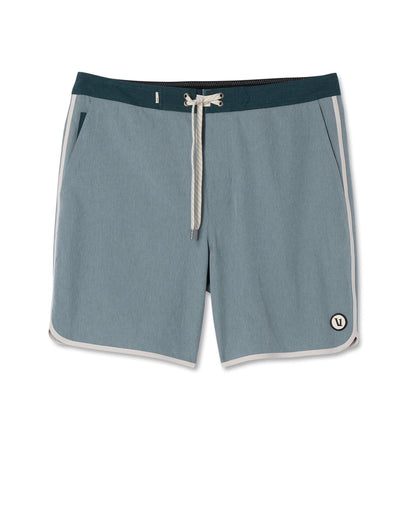 Cruise Boardshort Dusty Blue Linen Texture | Vuori for sale - US 1638
