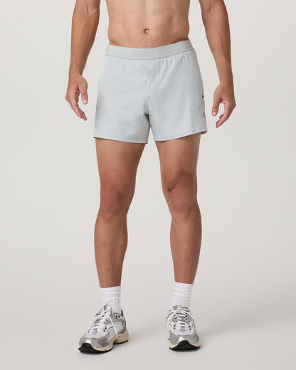 Qualify Short Lined 5" Men's Sky Grey Training Shorts | Vuori shop - US 3213
