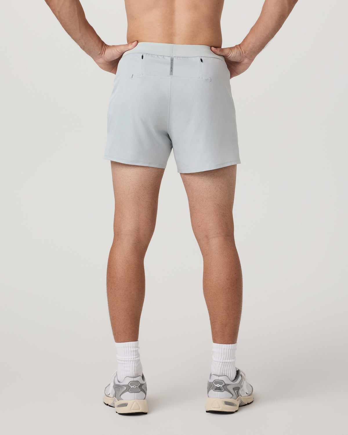 Qualify Short Lined 5" Men's Sky Grey Training Shorts | Vuori shop - US 3213