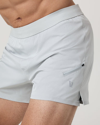 Qualify Short Lined 5" Men's Sky Grey Training Shorts | Vuori shop - US 3213