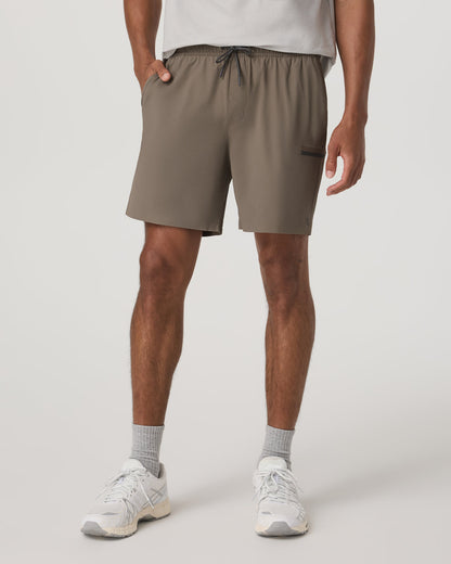 Grafton Short Unlined 7" Men's Training Shorts in Bark | Vuori sale - US 9044