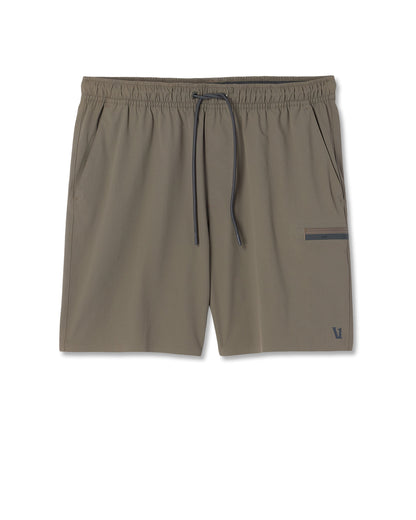 Grafton Short Unlined 7" Men's Training Shorts in Bark | Vuori sale - US 9044