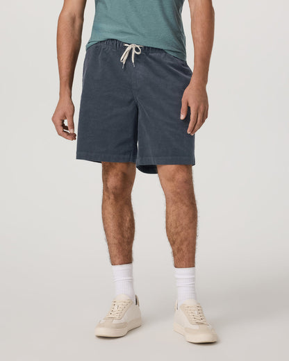 Optimist Elastic Waist Short 8" Men's Charcoal Shorts | Vuori outlet - US 4765