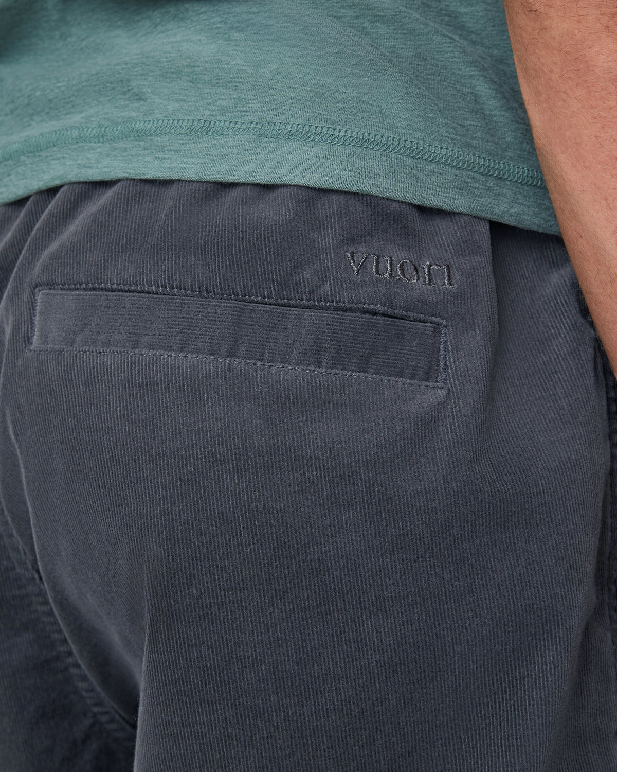 Optimist Elastic Waist Short 8" Men's Charcoal Shorts | Vuori outlet - US 4765