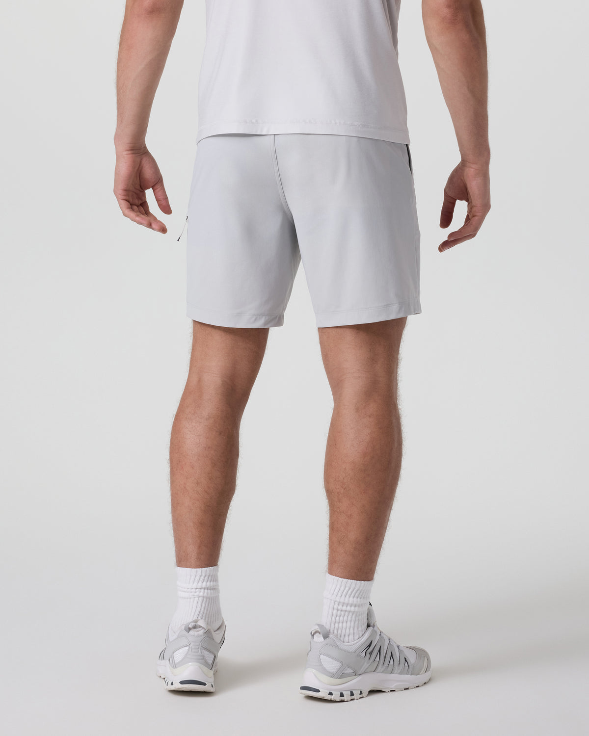 Fleet Sport Short Unlined Classic Fit 7" Sky Grey | Vuori shop - US 7014