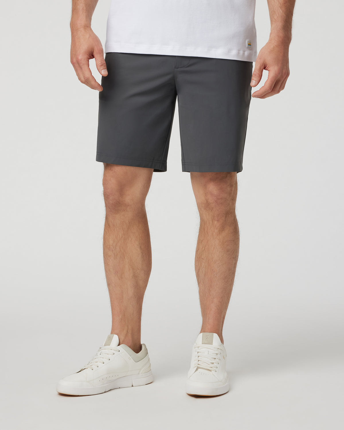 Fleet Chino Short 8" Men's Charcoal Shorts | Vuori for sale - US 8907