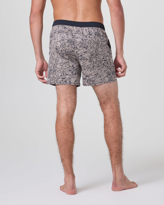Maverick Volley Short Men's Mocha Sand Hybrid Shorts | Vuori discount - US 4424
