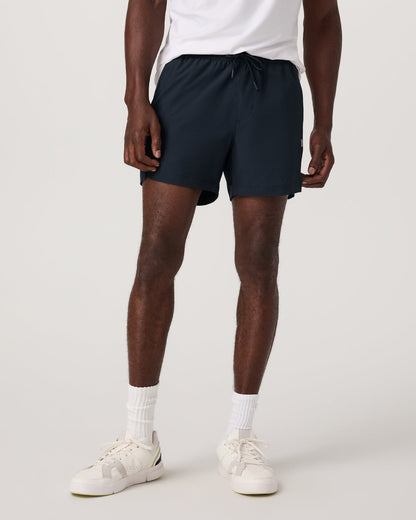 Crosscourt Short Unlined 5" Men's Navy Tennis Shorts | Vuori sale - US 1576