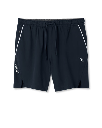 Crosscourt Short Unlined 5" Men's Navy Tennis Shorts | Vuori sale - US 1576