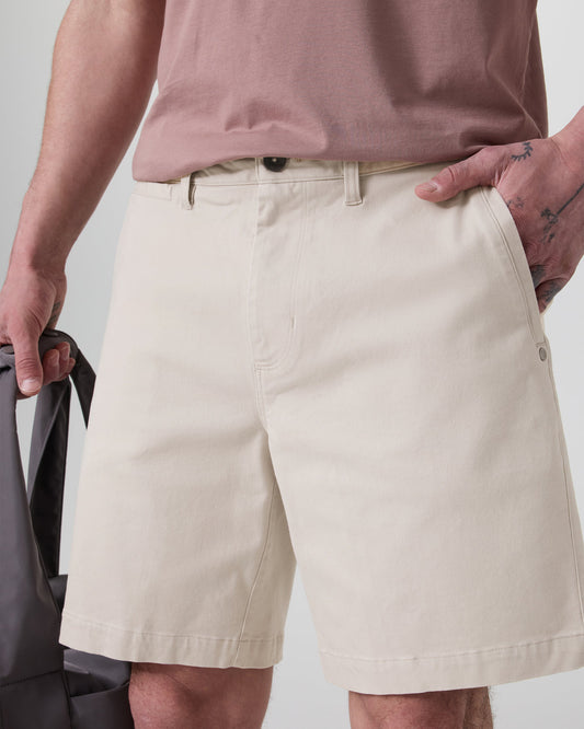 Fletcher Short Classic Fit 8" Oatmeal | Vuori online - US 7273