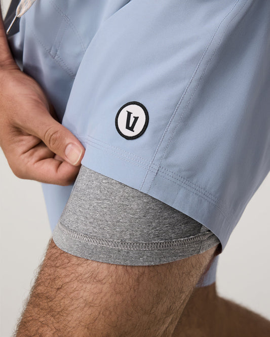 Kore Short Lined 7" Men's Blue Dusk Shorts | Vuori sale - US 2947