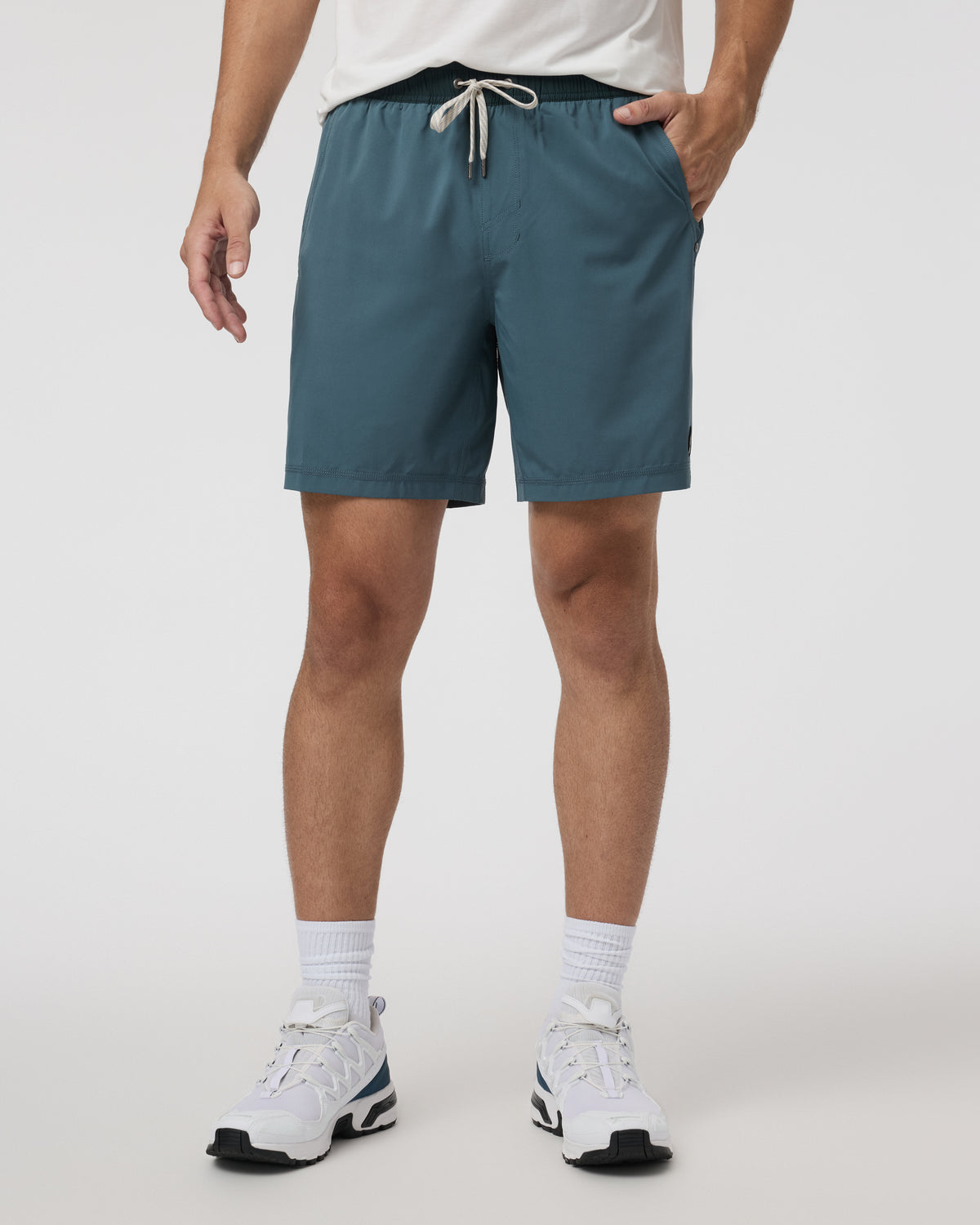 Kore Short Lined 7" Men's Light Deep Sea Athletic Shorts | Vuori onsale - US 2351