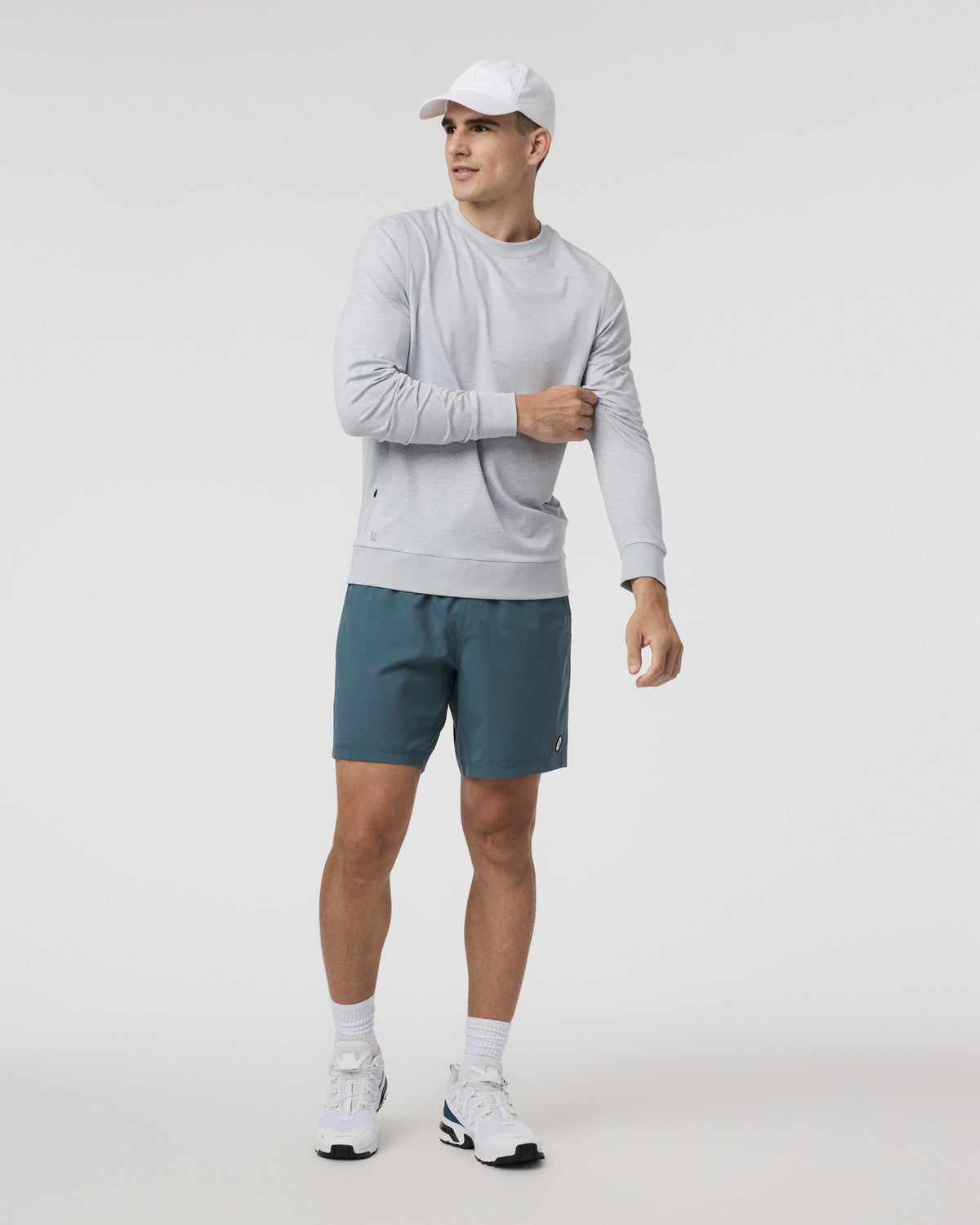 Kore Short Lined 7" Men's Light Deep Sea Athletic Shorts | Vuori onsale - US 2351