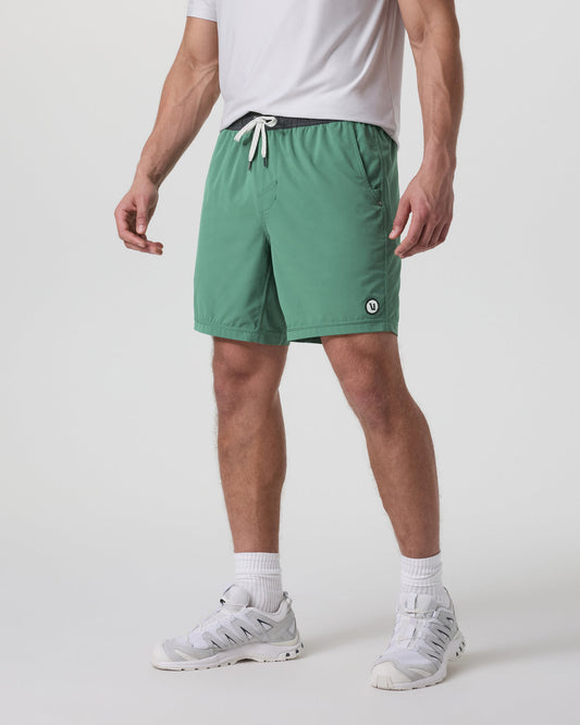 Kore Short Lined 7" Men's Hedge Green Athletic Shorts | Vuori online - US 2982