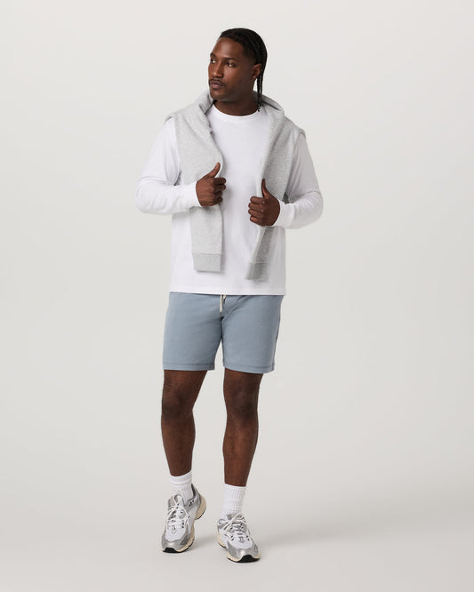 Ponto Performance Short 7" Men's Flint Heather Shorts | Vuori discount - US 2072