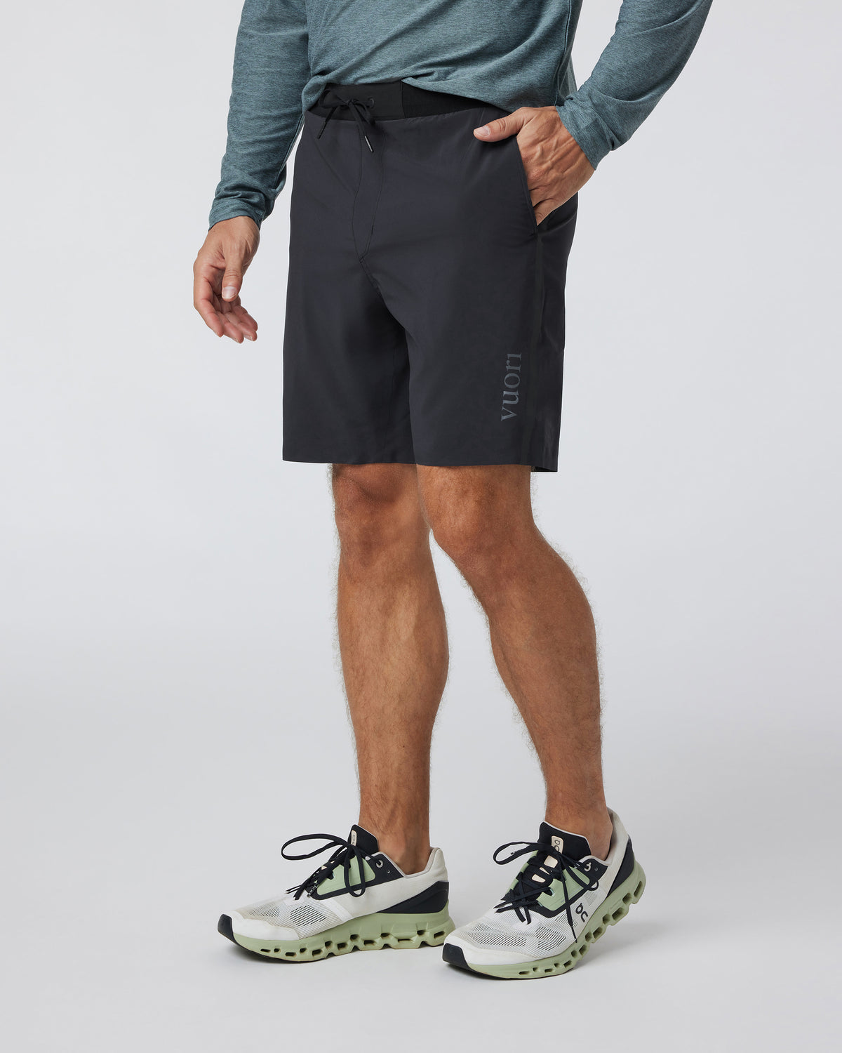 Domain Performance Short Men's Black Workout Shorts | Vuori shop - US 5796